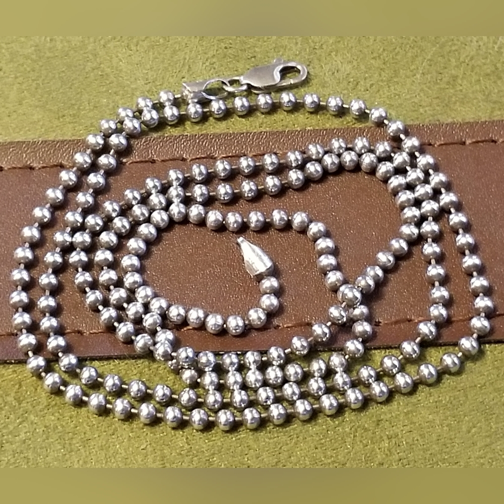 Silpada Sterling Silver Dog Chain Necklace - Picture 2 of 14